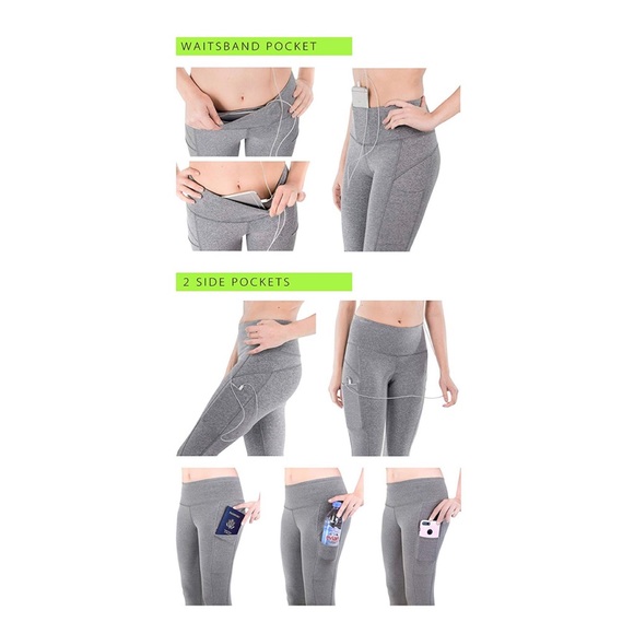 Yoga Pants w/3 Pockets - Picture 4 of 5